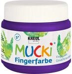 KREUL 23107 MUCKI Fingerfarbe, violett, 150 ml