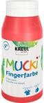 KREUL 23205 MUCKI Fingerfarbe Rot 750 ml