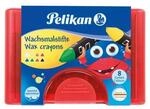 Pelikan Wachsmalstifte in Box, 665/8, 8 St&uuml;ck