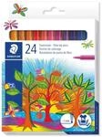 STAEDTLER&reg; 325 Fasermaler, Kartonetui mit 24 Fasermalern in sortierten Farben