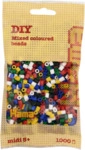 HAMA 207-66 Perlen-Beutel 1000 St&uuml;ck, Mix 6 Farben
