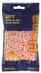 HAMA 207-56 Perlen-Beutel 1000 St&uuml;ck, leuchtrot