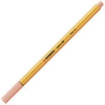 STABILO 88/26 Fineliner - STABILO point 88 - Einzelstift - apricot