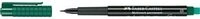 FABER-CASTELL 152363 Marker MULTIMARK permanent S gr&uuml;n