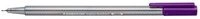 STAEDTLER 334-6 Fineliner triplus rPP violett