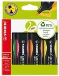 STABILO GREEN BOSS Textmarker 4er Pack gr&uuml;n rosa orange gelb