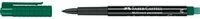 FABER-CASTELL 152563 Marker MULTIMARK permanent M gr&uuml;n