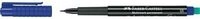 FABER-CASTELL 152351 Marker MULTIMARK permanent S blau