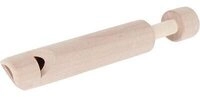 goki UC100 Kolbenfl&ouml;te, unbehandelt L= 16,5 cm, Naturholz