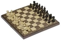 goki 56920 Magnetisches Schachspiel in Holzklappkassette