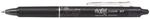 Pilot Tintenroller FriXion Ball Clicker mit Druckmechanik, schwarz