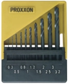 PROXXON 4528874 HSS Spiralbohrersatz, DIN 338, 0,3 bis 3,2 mm (10-teilig)