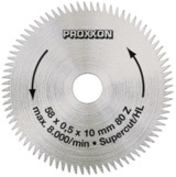 PROXXON 4528014 Kreiss&auml;geblatt "Super-Cut", 58 mm (80 Z&auml;hne)
