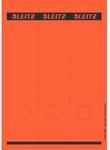 Leitz 16870025 R&uuml;ckenschilder f&uuml;r Standard- und Hartpappe-Ordner, rot, 75 St&uuml;ck