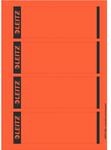 Leitz 16852025 R&uuml;ckenschilder f&uuml;r Standard- und Hartpappe-Ordner, rot, 100 St&uuml;ck