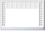 Sigel HO366 Schreibunterlage Protect 40Blatt Kalender 595x410