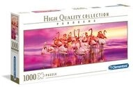 CLEMENTONI 39427 1000 Teile Panorama High Quality Collection - Tanz der Flamingos