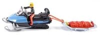 SIKU 1684 Snowmobil mit Rettungsschlitten