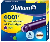 PELIKAN 301697 Pelikan Tintenpatronen 4001&reg;, Violett, 6 St&uuml;ck