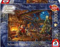 SCHMIDT SPIELE 59494 Der Weihnachtsmann und seine Wichtel, Limited Edition