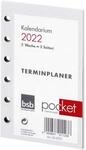 BSB Pocket A7 Kalendarium (1 Woche = 2 Seiten) 2024