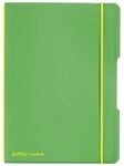 HERLITZ 11361540 Notizheft flex PP A5, 40 Blatt, kariert hellgr&uuml;n, my.book
