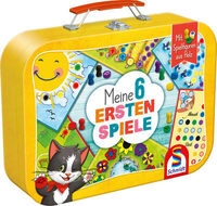 SCHMIDT SPIELE 40591 Meine 6 ersten Spiele im Metallkoffer