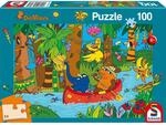 Schmidt Spiele KinderPuzzle - Die Maus im Dschungel, 100 Teile