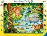 RAVENSBURGER 6171 Kinderpuzzle Dschungelbewohner