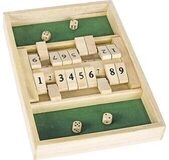 goki 56897 Doppelspiel Shut the box