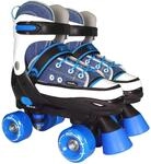 BEST Sporting Rollschuhe f&uuml;r Kinder und Jugendliche, ABEC 7 Carbon, blau /...