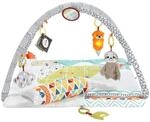 Fisher-Price 5-Sinnes Spieldecke, Krabbeldecke mit Spielbogen