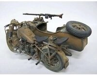 ITALERI 510007403 1:9 Deut.Milit&auml;rmotorrad mit