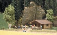 BUSCH 1035 H0 Blockh&uuml;tte