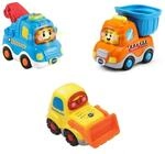 Vtech Tut Tut Baby Flitzer Baustellenfahrzeuge, 3er Set