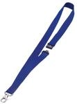 Durable 813707 Textilband 20 mit Sicherheitsverschluss, L&auml;nge 44 cm, dunkelblau