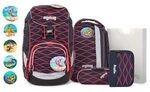 ERGOBAG ERG-SET-001-9Y2 pack Schulrucksack-Set WellenreitB&auml;r special editon LUMI,