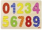 goki Einlegepuzzle Zahlen 0-9
