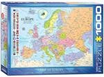 Eurographics Puzzle 1000 Karte von Europa