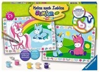 RAVENSBURGER 28510 Malen nach Zahlen - Zauberhafte Einh&ouml;rner