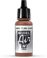 VALLEJO 071068 Kupfer, Metallic, 18 ml