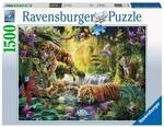 RAVENSBURGER 16005 Erwachsenenpuzzle - Idylle am Wasserloch - 1500 Teile