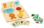 Djeco Magnet-Legespiel: GeoBasic