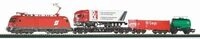 PIKO 57177 H0 Start-Set mit Bettung Taurus mit G&uuml;terwagen, &Ouml;BB