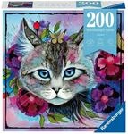 Ravensburger 12960 Erwachsenenpuzzle 200 Teile - Katzenauge