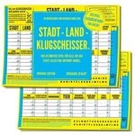 PEGASUS SPIELE KYL43030 Kylskapspoesi AB Spielblock Stadt-Land-Klugscheisser &ndash;