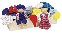 goki 51914 Biegepuppen B&auml;rchens Klamottenkiste