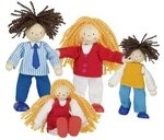 GOKI 51800 Biegepuppen Lifestyle Familie