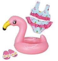 HELESS 99 Puppen-Schwimmset "Flamingo Ella", Gr. 35-45 cm