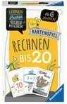 RAVENSBURGER 80349 Lernen Lachen Selbermachen: Kartenspiel Rechnen bis 20